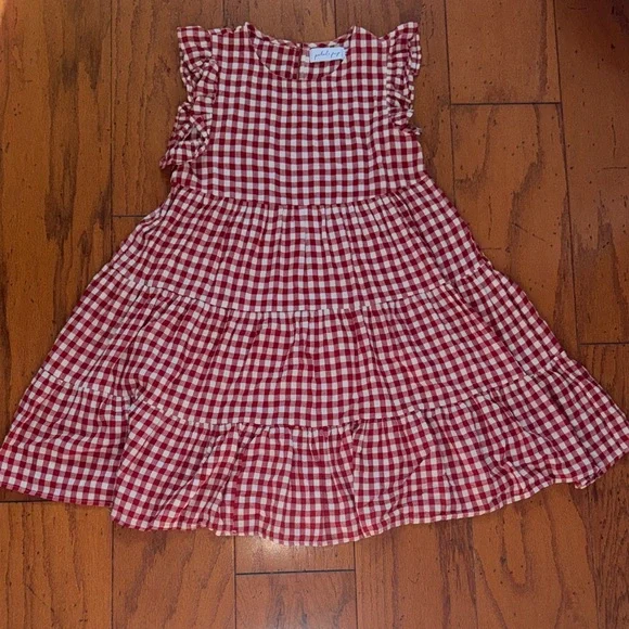So cute! Sz. 2, never worn, gingham dress from Petal&Pup - Picture 1 of 5